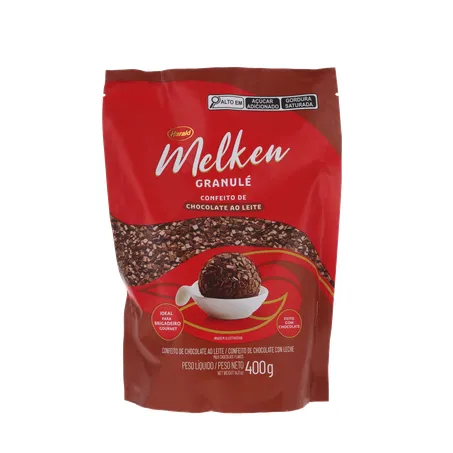 GRANULE HARALD 400G MELKEN CHOC AO LEITE
