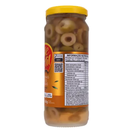 Azeitona Verde Vale Fértil Fatiada Vd 160g 360-8