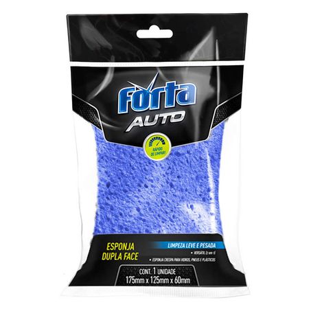 ESPONJA DUPLA FACE FORTA AUTO