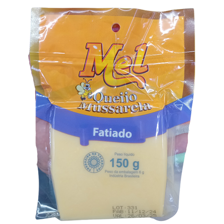 QUEIJO MUSSARELA MEL FATIADA 150G