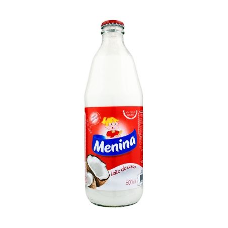 Leite de coco menina 500ml vidro