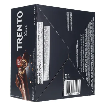 BISC.WAFER TRENTO 29G DARK CX 16.0 360-14