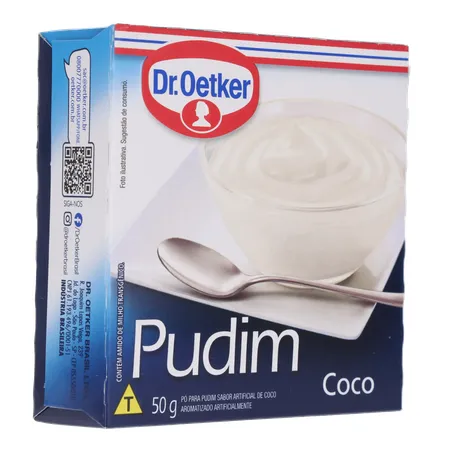 Pó Para Pudim Dr Oetker Coco Caixa 50G 360-32