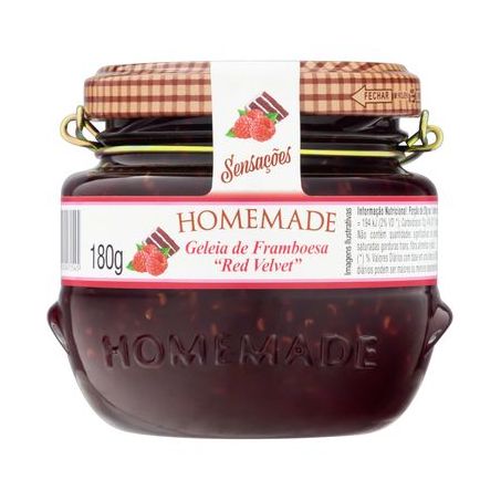 GELEIA  HOMEMADE RED VELVET 160G