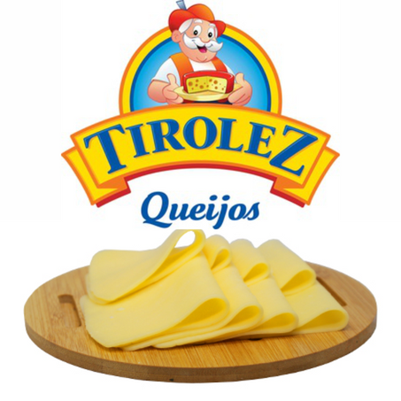 Queijo mussarela tirolez fatiado kg