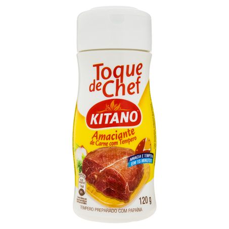 AMACIANTE DE CARNE COM TEMPERO TOQUE DE CHEF KITANO
