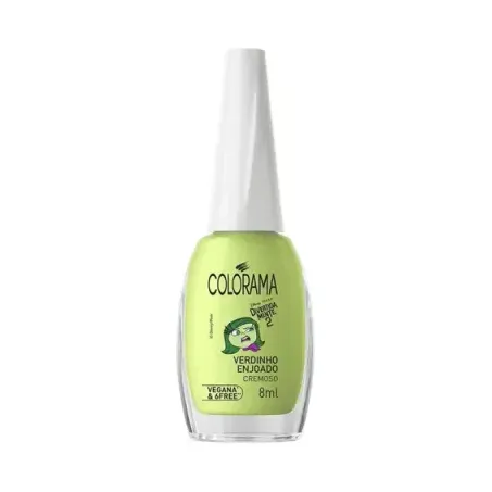 ESMALTE COLORAMA DIVERTIDAMENTE 8ML VERDINHO ENJOADO