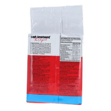 Fermento Biológico Saf-instant Original Pacote 500gr 360-19