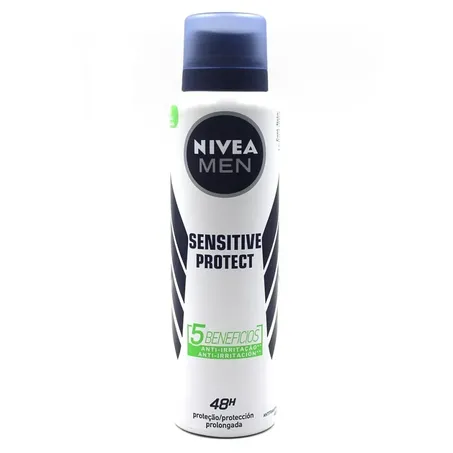 ANTITRANSPIRANTE AEROSOL NIVEA SENSITIVE PROTEC MEN 150ML