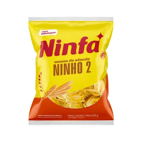 Macarrão Ninfa Sêmola Ninho 2 500g 
 
