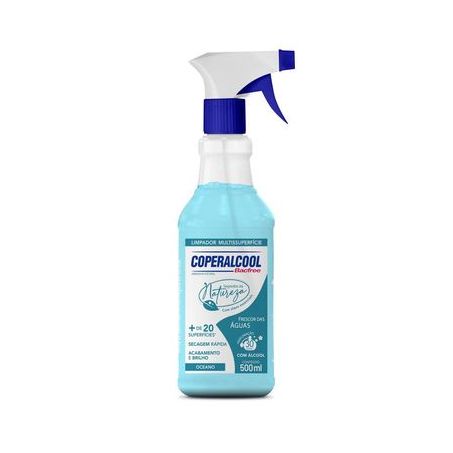 Limp.coperalcool m.uso 500ml fr.das aguas