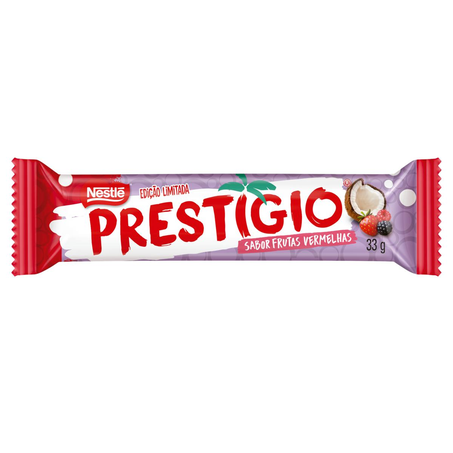 Chocolate Nestlé 33g - Prestigio - Frutas Vermelhas