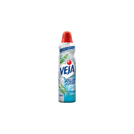 Limpador veja limpeza pesada power fusion eucalipto 500ml