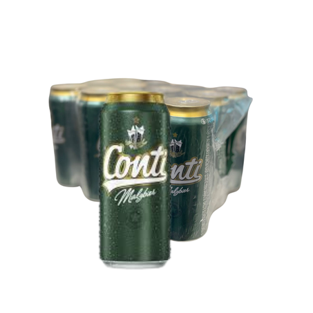 Cerveja latao 473ml conti malzbier pcc/12
