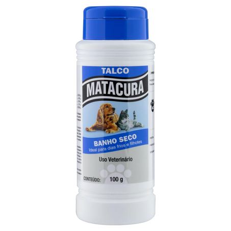 Talco Matacura 100g - Banho Seco