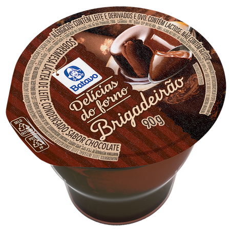 Sobremesa de Chocolate Batavo Brigadeirão 90G