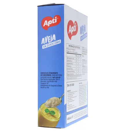 Aveia Apti Flocos Finos Caixa 150g 
  360-11