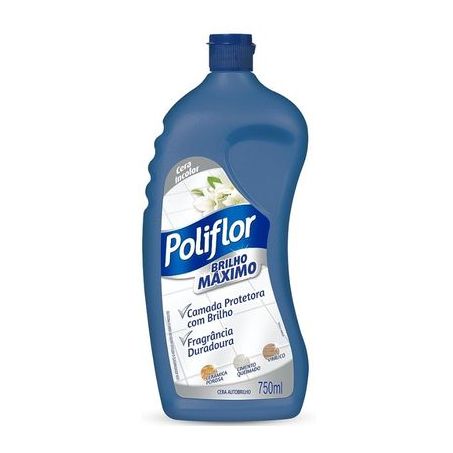 CERA LÍQUIDA BRILHO MÁXIMO 750ML INCOLOR POLIFLOR
