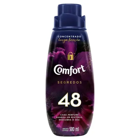 Amaciante concentrado comfort segredos 48 500ml