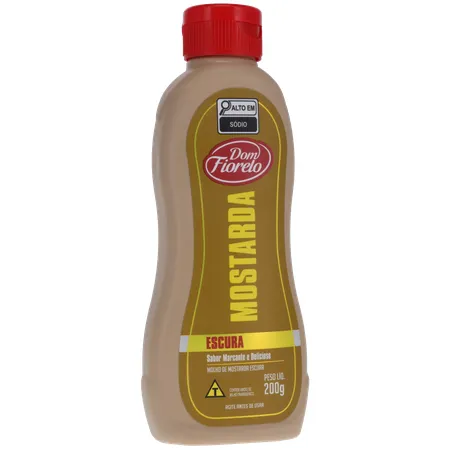 Mostarda dom fiorelo escura 200g 360-34