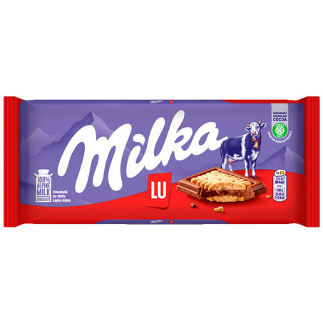 Chocolate milka lu 87 gr