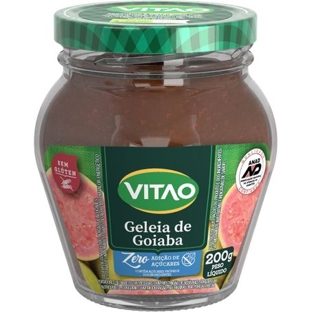 Geleia vitao goiaba zero 180g