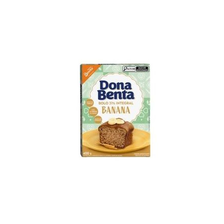 MISTURA PARA BOLO DONA BENTA INTEGRAL BANANA 400G