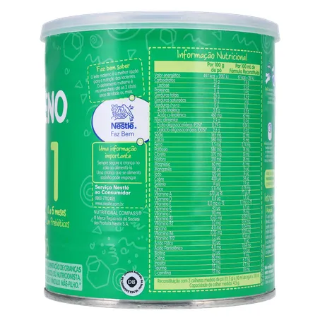 Fórmula Infantil Nestogeno 1 400g 360-10