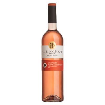 Vinho rose península de setúbal azul portugal 750ml