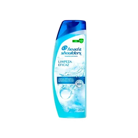 SHAMPOO LIMPEZA EFICAZ HEAD&SHOULDERS 200 ML      