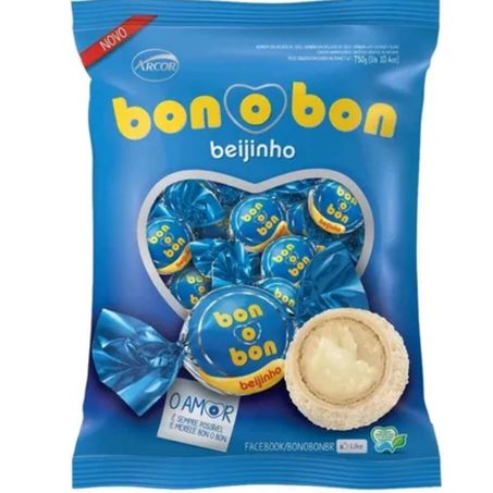 Bombom arcor pcc/50x15g bonobom beijinho