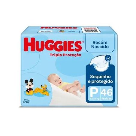 Fralda Huggies Tripla Protecao 46UN