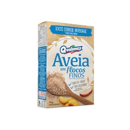 AVEIA FLOCOS FINOS QUALIMAX 170G