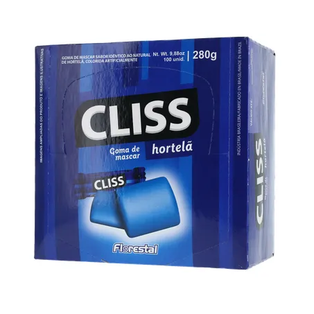 Chiclete florestal cliss hortelã 280g 360-2