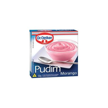 PUDIM DR OETKER CX 50 G MORANGO