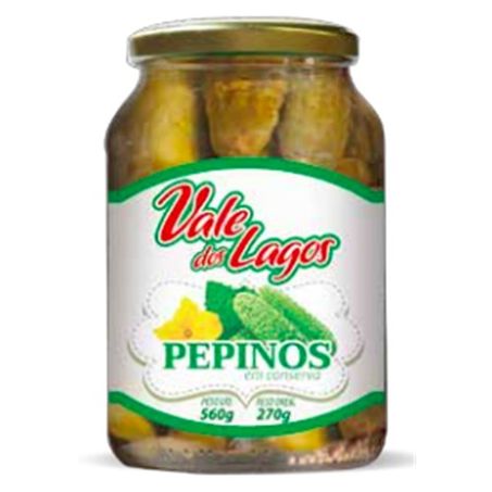 PEPINO EM CONSERVA VALE DOS LAGOS 270G