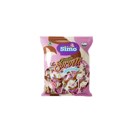 PIRULITO SORVETE GELADO SIMONETTO NAPOLITANO 400 G