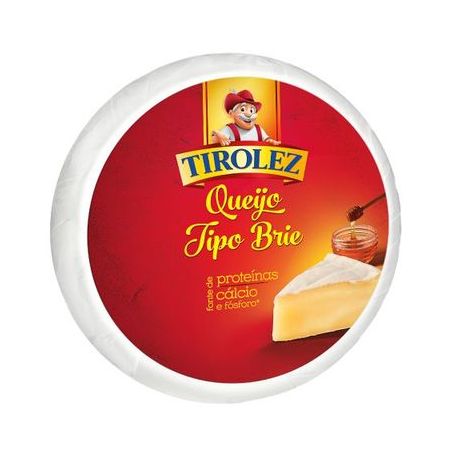 Queijo Brie Tirolez forma Aprox. 1,1kg a Un