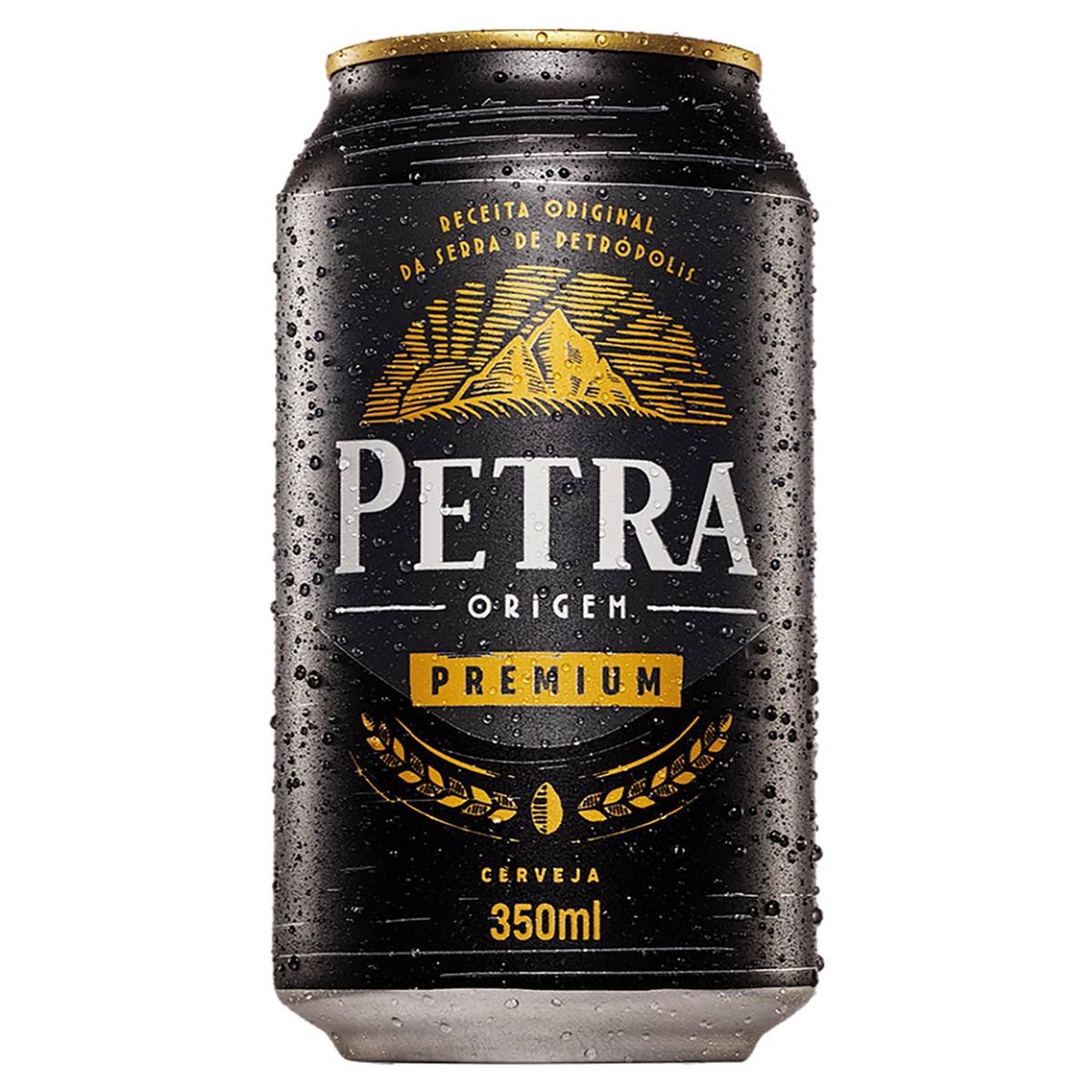 Cerveja Petra Premium 350ml - Escura - Lata