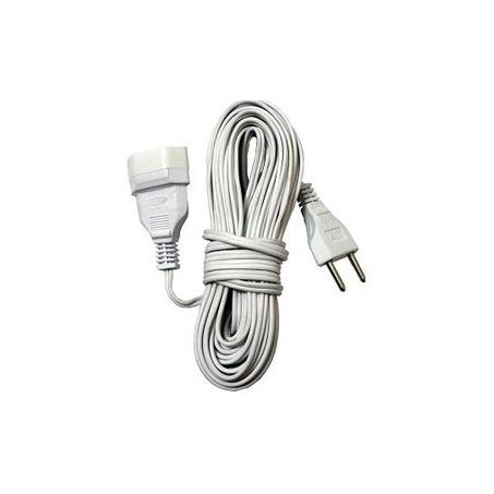 Conjunto Plugue E Cabo Macho E Fêmea Qútil 5m X 2mm X 0,75mm²