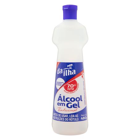 Álcool Gel 70º INPM Tradicional Da Ilha