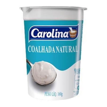 COALHADA CAROLINA INTEGRAL 160G
