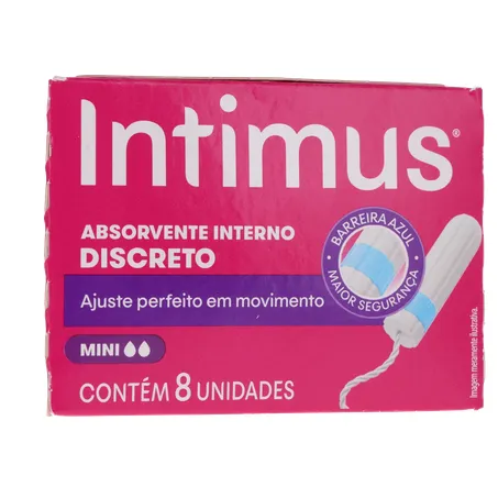 Absorvente Interno Intimus Mini C/ 8UN 360-34