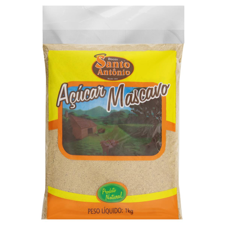 Açúcar Mascavo Santo Antônio 1kg