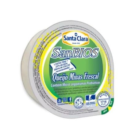 Queijo Santa Clara minas sanbios Aprox. 355g a Un