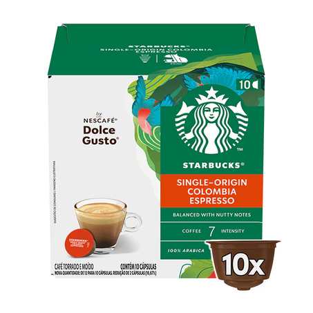 STARBUCKS ESPRESSO COLOMBIA BY DOLCE GUSTO 55G 10C