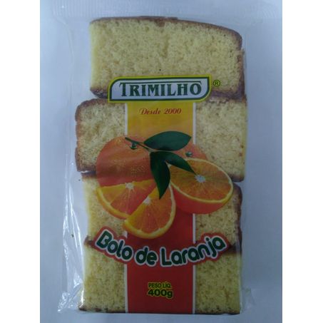 BOLO TRIMILHO LARANJA 400GR