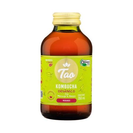 Tao Kombucha Classic Morango 350ml