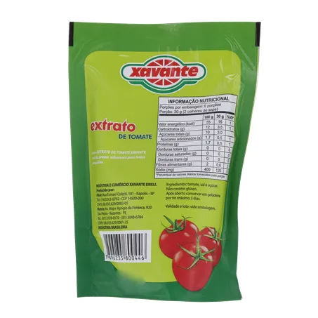 Extrato tomate xavante sc 190g 360-19