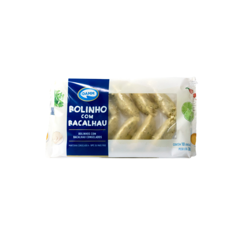 BOLINHO DE BACALHAU DAMM 300G